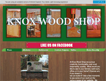Tablet Screenshot of knoxwoodshop.com